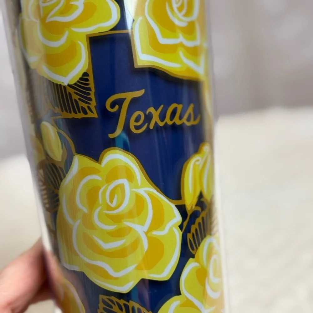 Starbucks Yellow Rose of Texas Limited Edition Venti Beverage Tumbler